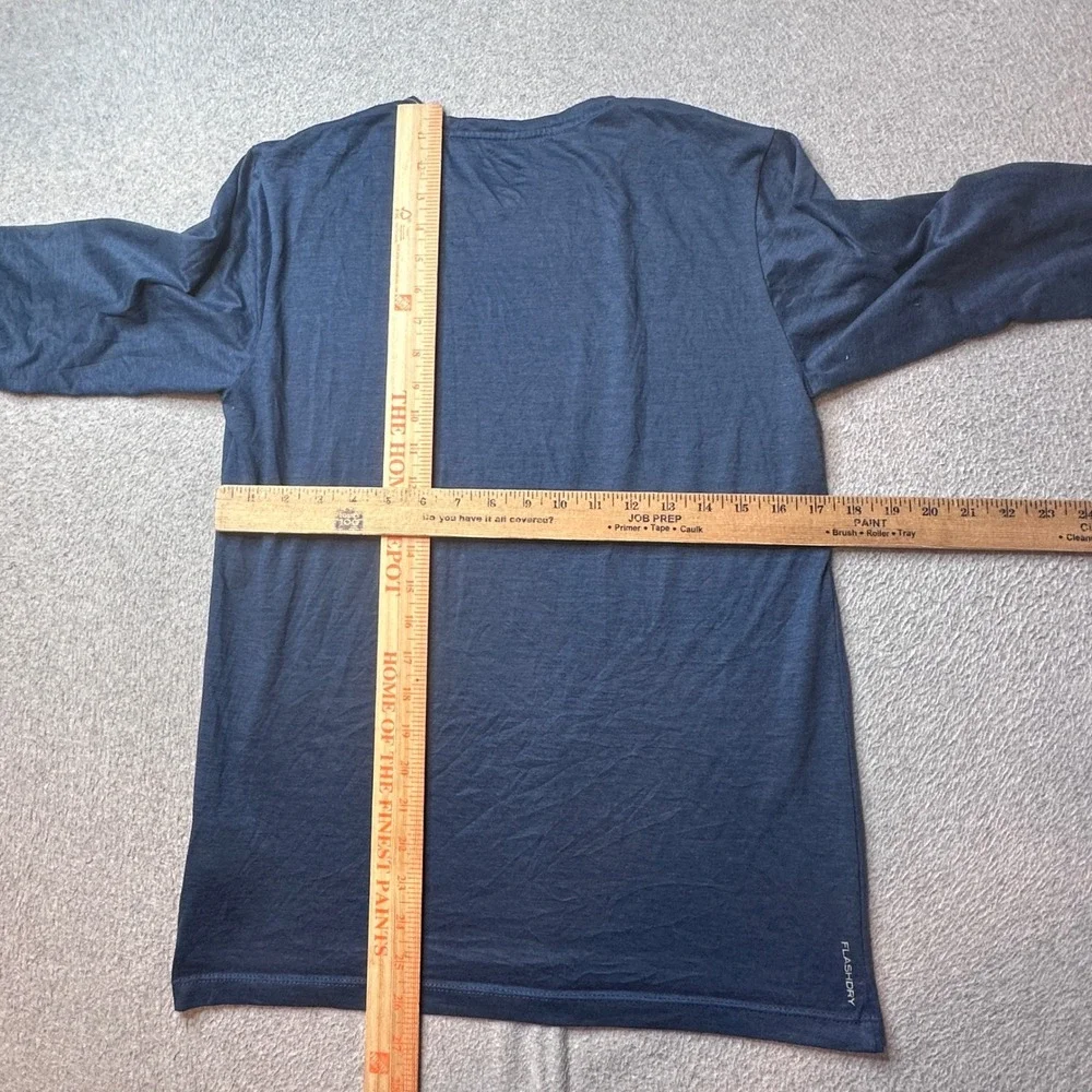 The North Face Shirt Mens‎ S Blue FlashDry Long Sleeve NF0A3C76HKW Performance